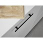 S Maner TRANSIT negru mat, lungime 219mm